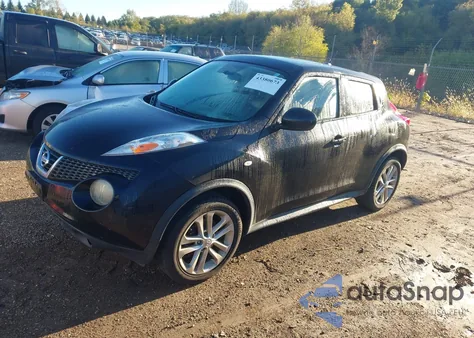2012 Nissan Juke Sl из США, поврежденный, VIN JN8AF5MV4CT116993